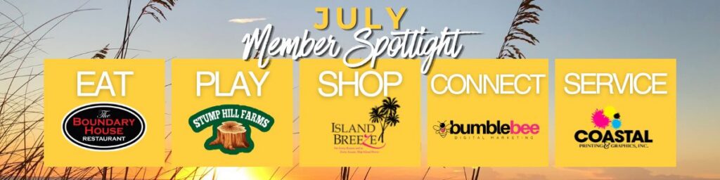 July Eat Play Shop Connect Service member spotlight